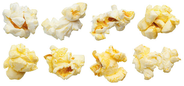 istock Tasty popcorn close up set isolated on white background 2251262109
