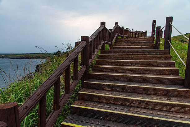 promenade at Songaksan in Jeju Island