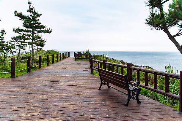 seascape at Songaksan in Jeju Island