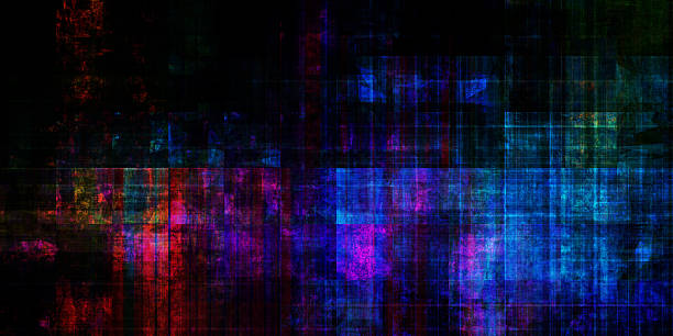 istock Woven Digital Tapestry Illustrating Information Flow Dynamics 2251277143