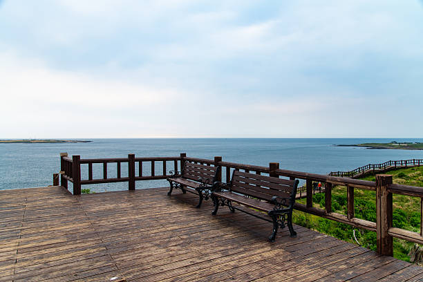 istock seaside observatory with wooden railing 2251277159