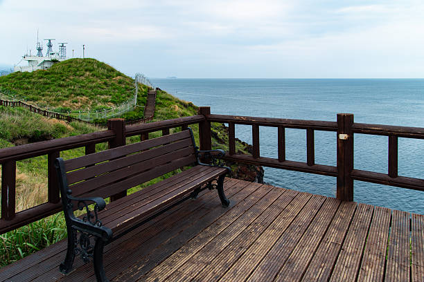 istock seaside observatory with wooden railing 2251277161