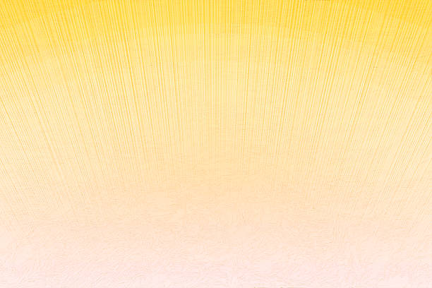 Champagne pink to yellow gold light background texture with arched glittering stripes.