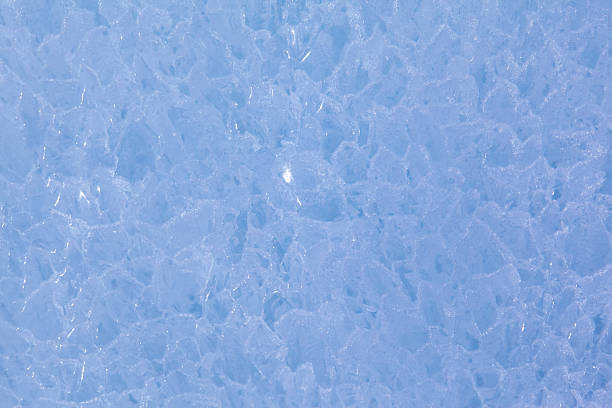 istock Texture of winter ice surface. Blue natural ice background 2251289407