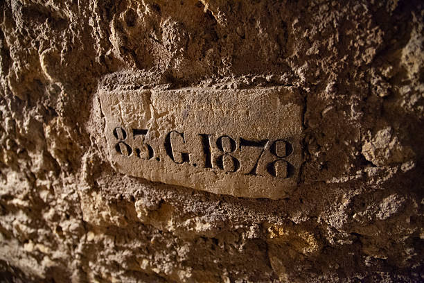 istock The Paris Catacombs as an underground cemetery. 2251289634
