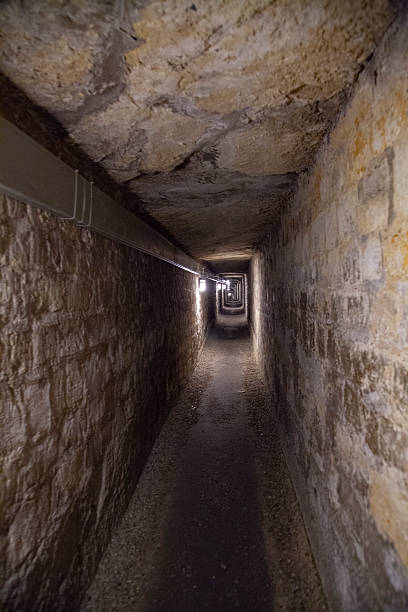istock The Paris Catacombs as an underground cemetery. 2251289636