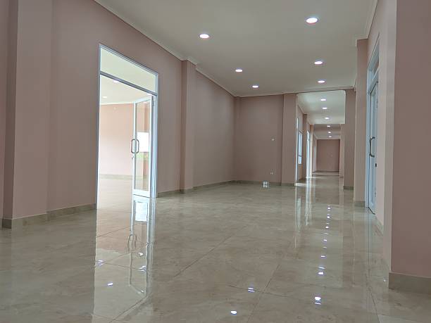 istock office building corridor. new room that is still empty. corridor of an office 2251300955