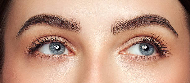 istock Beautiful female eyes with long eyelashes 2251303054