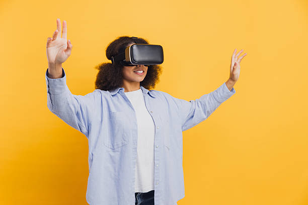 istock African American woman experiencing virtual reality technology 2251314444