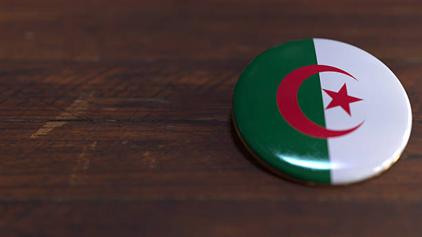 istock Voting Badge Featuring the Flag of Algeria 2251317941
