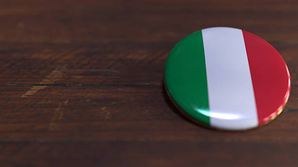 istock Voting Badge Featuring the Flag of Italy 2251318221