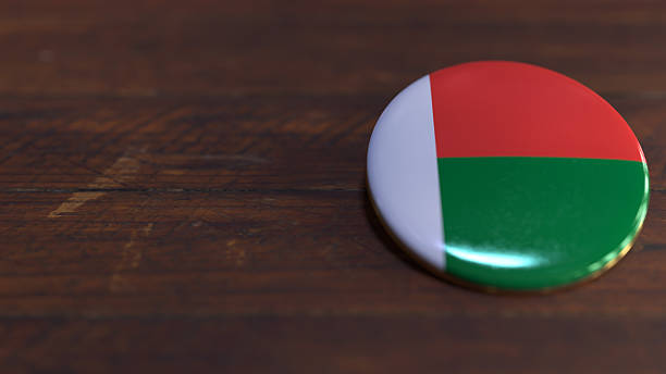 istock Voting Badge Featuring the Flag of Madagascar 2251318236