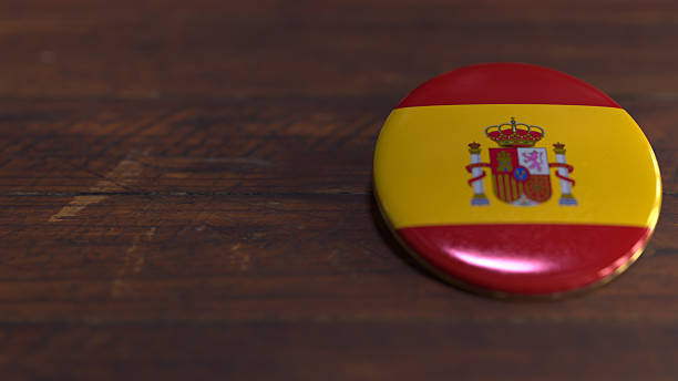istock Voting Badge Featuring the Flag of Spain 2251318331