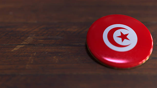 istock Voting Badge Featuring the Flag of Tunisia 2251318387