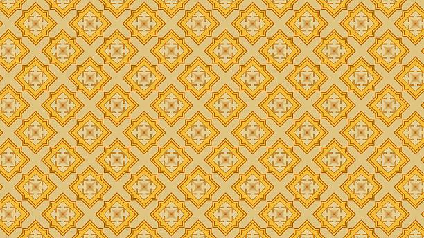 istock Seamless Tonal Khaki Green Starburst Pattern: Repeating Geometric Motif Resembling Snowflakes or Blossoms for Christmas, Military, or Nature-Themed Backgrounds 2251318586