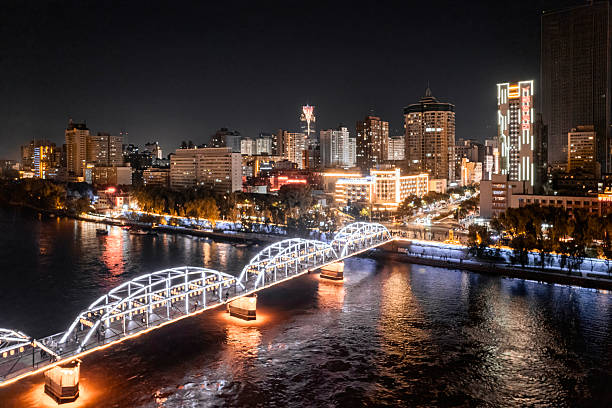 istock Lanzhou Night View along the Yellow River 2251321430