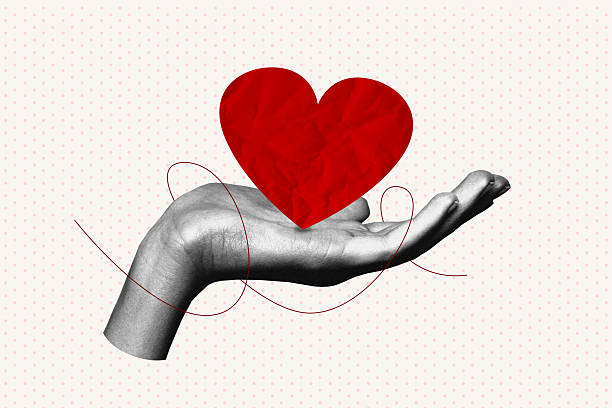 istock Image 3d trendy creative collage of human hand hold like reaction notification popular blogger feedback subscribe text box media 2251321608