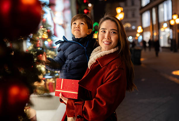 istock Making Christmas memories with my mommy 2251321745