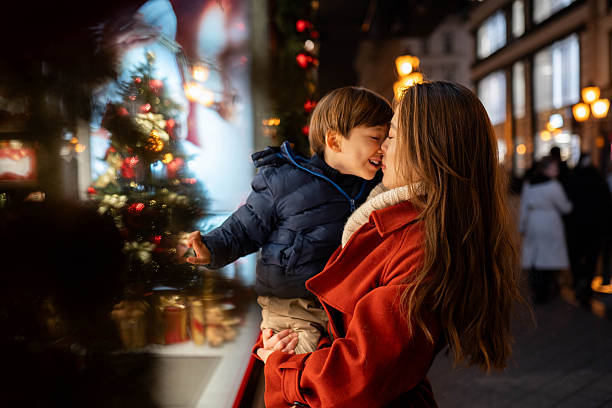 istock Making Christmas memories with my mommy 2251321773