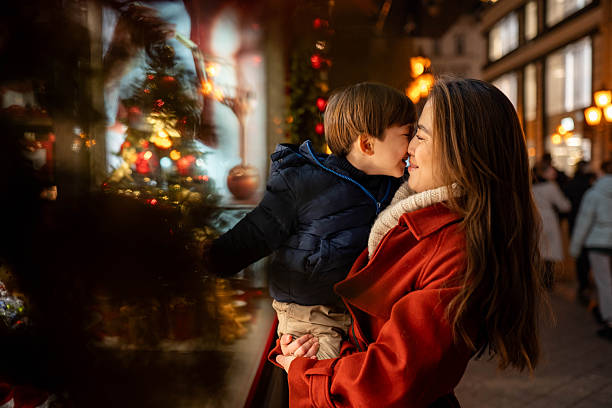 istock Making Christmas memories with my mommy 2251321780