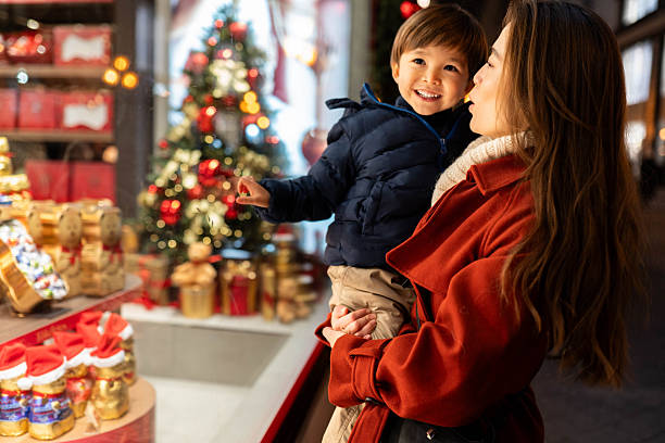 istock Making Christmas memories with my mommy 2251321785