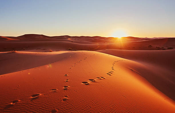 istock Sand dunes in the Sahara Desert, Morocco 2251335595