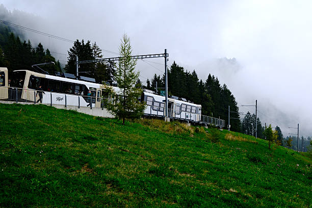 Sunny Swiss alps and alpine area outside