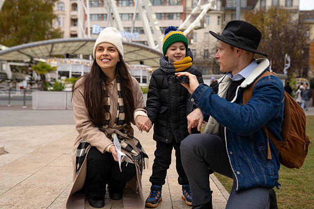 istock Happy family having a great day in a Budapest 2251344724