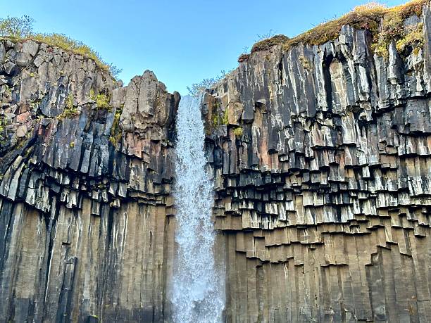 Svartifoss Waterfall in Iceland