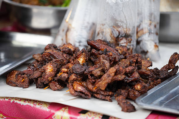Deep fried chicken legs.