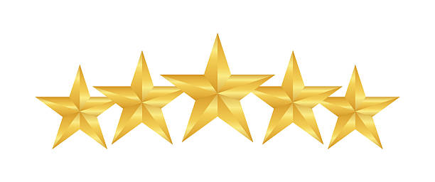 istock Star icon. Vector golden isolated five stars. Customer feedback concept. Vector 5 stars rating review. Quality shape design. 2251368557