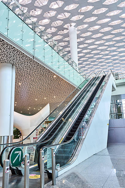 istock Shenzhen Airport terminal Escalator 2251375580