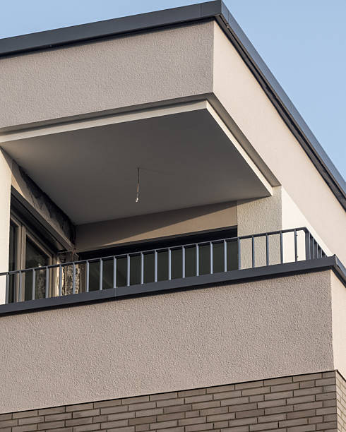 istock loggia on a modern residential building 2251376301