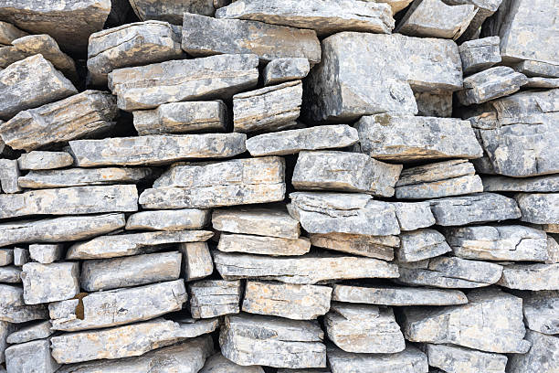 istock Rough Gray Stone Wall With Irregular Rocks For Rustic Masonry And Exterior 2251391348
