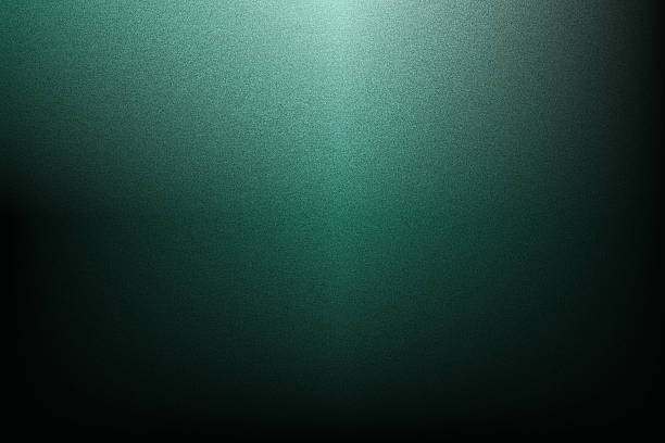 istock Teal and dark green gradient showing fine grain texture and top light 2251392200