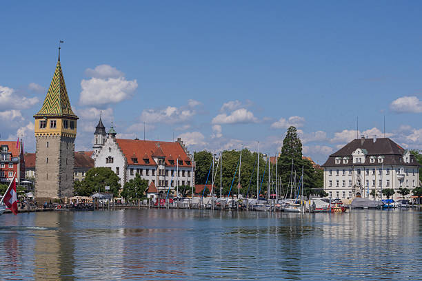 Sailboat on Lake Constance, Germany.
