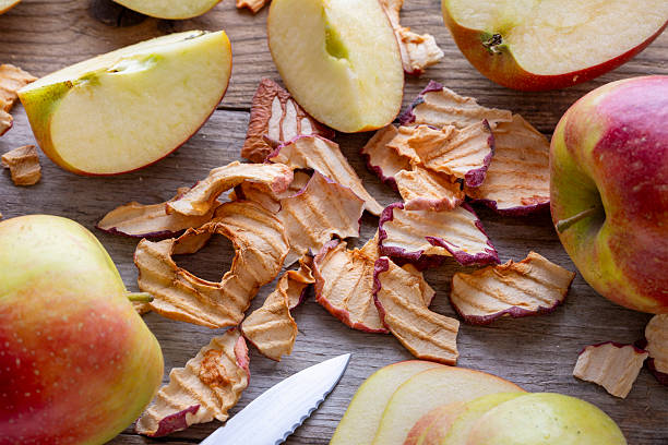 Dried apple slices, apple rings