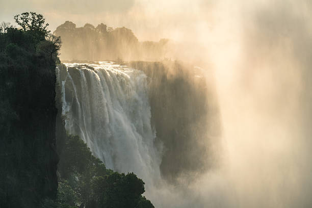 istock Victoria Falls Mist Over the Zambezi River 2251394675