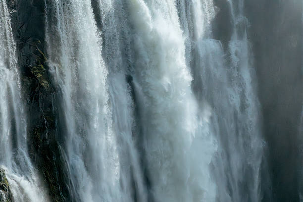 Montmorency Falls black and white