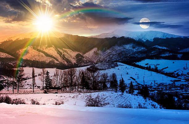 istock winter solstice sky over the mountains 2251398565