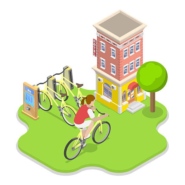 istock 3D Isometric Flat Vector Illustration of Urban Transportation. Item 3 2251400111