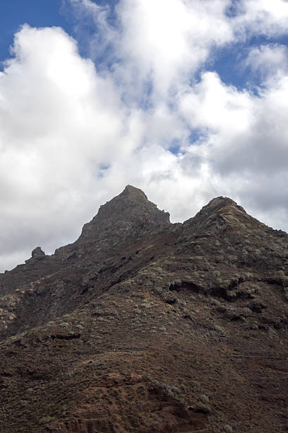 istock Peeks of coastal mountains, Punta de Hidalgo, Tenerife, Spain 2251404332