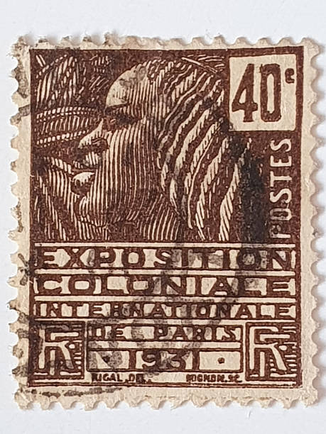 istock France 1930–31 Colonial Exhibition 40 Centimes Postage Stamp 2251411434