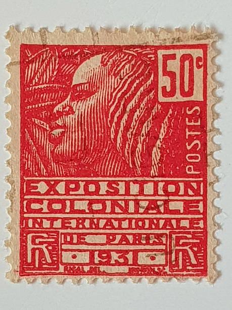 istock France 1930–31 Colonial Exhibition 50 Centimes Postage Stamp 2251412173