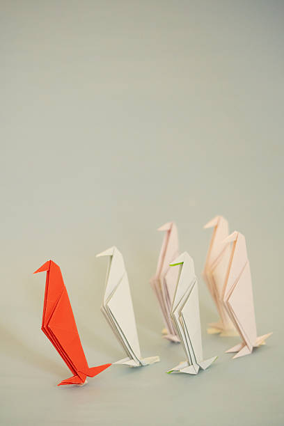 Teamwork and guidance: Abstract representation of leadership