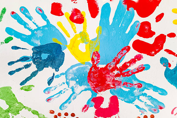 istock Printing color handwriting on the wall 2251422860