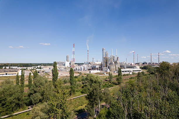 istock Polimery Chemical Complex with PDH and Polypropylene Production Plant 2251425607