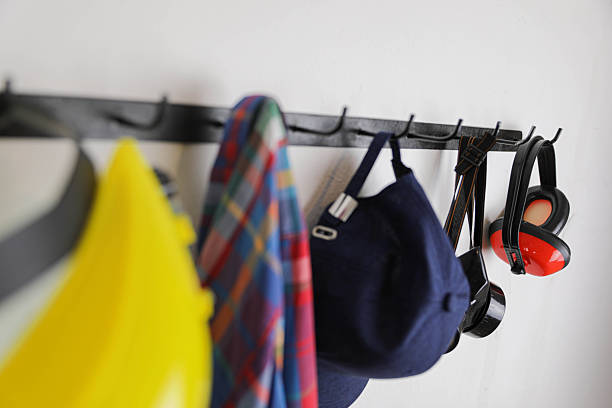Tie dye cotton clothes; handkerchief, loincloth, scarf, hat and long sleeves shirt  which tied on plastic mannequins for selling and using in daily life.