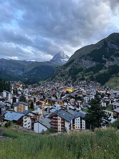 istock Zermatt and the Matterhorn at dusk 2251454958