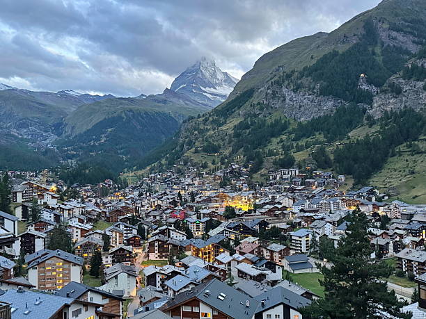 istock Zermatt and the Matterhorn at dusk 2251454970